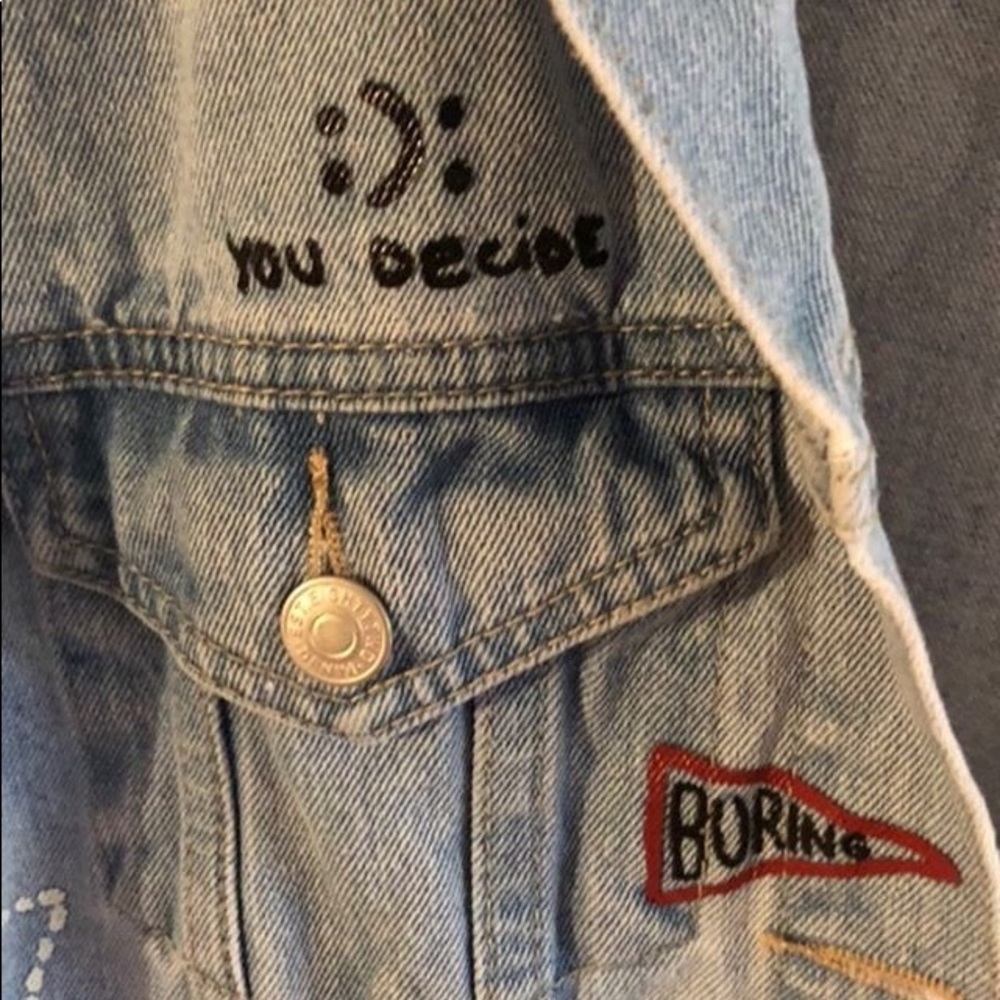 🖤denim jacket🖤 - Picture 3 of 5